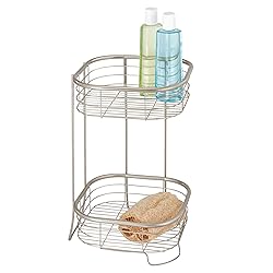 iDesign Forma Metal Wire Corner Standing Shower