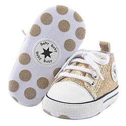 KKIIDDSS Unisex Baby Girls Boys Canvas High-top