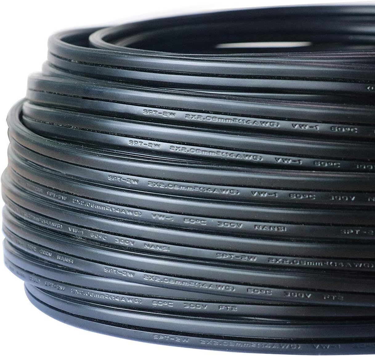 FIRMERST 14/2 Low Voltage Landscape Wire Outdoor Lighting Cable 200 Feet: Industrial & Scientific
