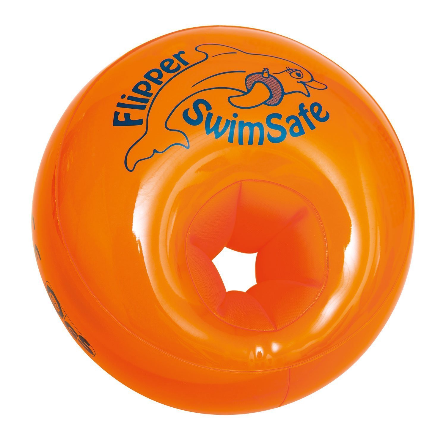 Flipper Swimsafe 1010 - Armbands for babies from 12 months, safe swimming aid with unbreakable PE foam core for learning to swim