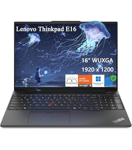 Amazon.com: Lenovo ThinkPad E16 Gen 2 – AMD Ryzen 5 7535U 16