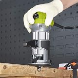 DEWINNER Electric Hand Palm Router Trimmer 6 Speeds 1/4 and 3/8 Collets view 9