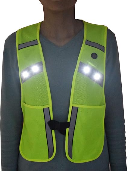 light up walking vest
