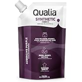 Qualia Synthetic Fabric Dye, Easy to Use, Perfect for Synthetic Fabrics: Polyester, Spandex, Nylon, and More, Ultra-Concentrated Colors for Vibrant Results, Aubergine Purple, 1 Pack