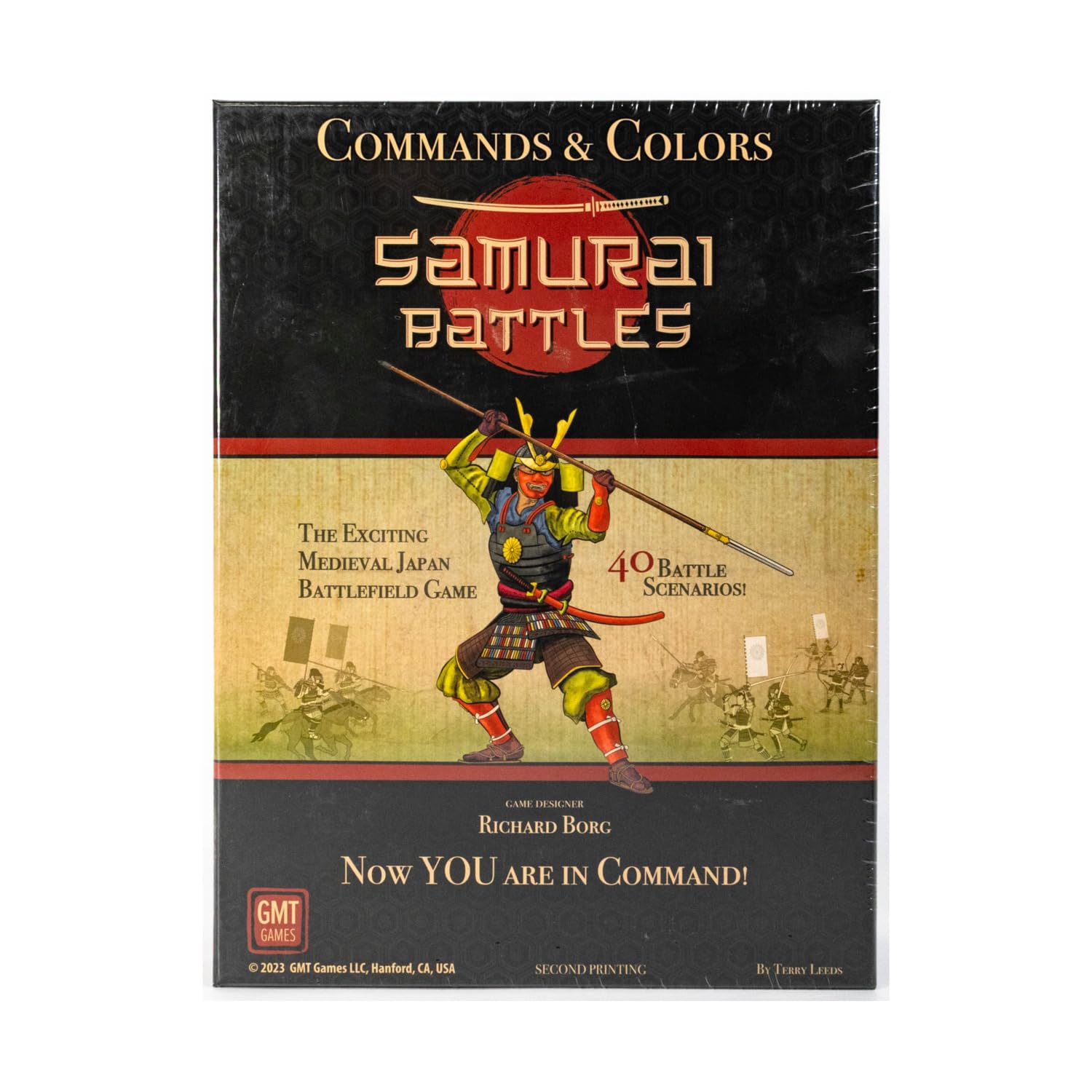GMT Games | Commands & Colors: Samurai Battles | Board Game | 2 Players | Ages 14+ | 60 Minute Playing Time
