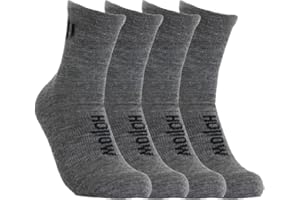 HOLLOW Alpaca Ankle Socks for Men and Women, Moisture Wicking Alpaca Socks for Hiking, Running, Temperature Regulating