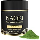 Naoki Matcha Nishio Bloom Masters Collection Matcha – Authentic Japanese Ceremonial Grade Matcha Green Tea Powder from Nishio, Japan (40g / 1.4oz)
