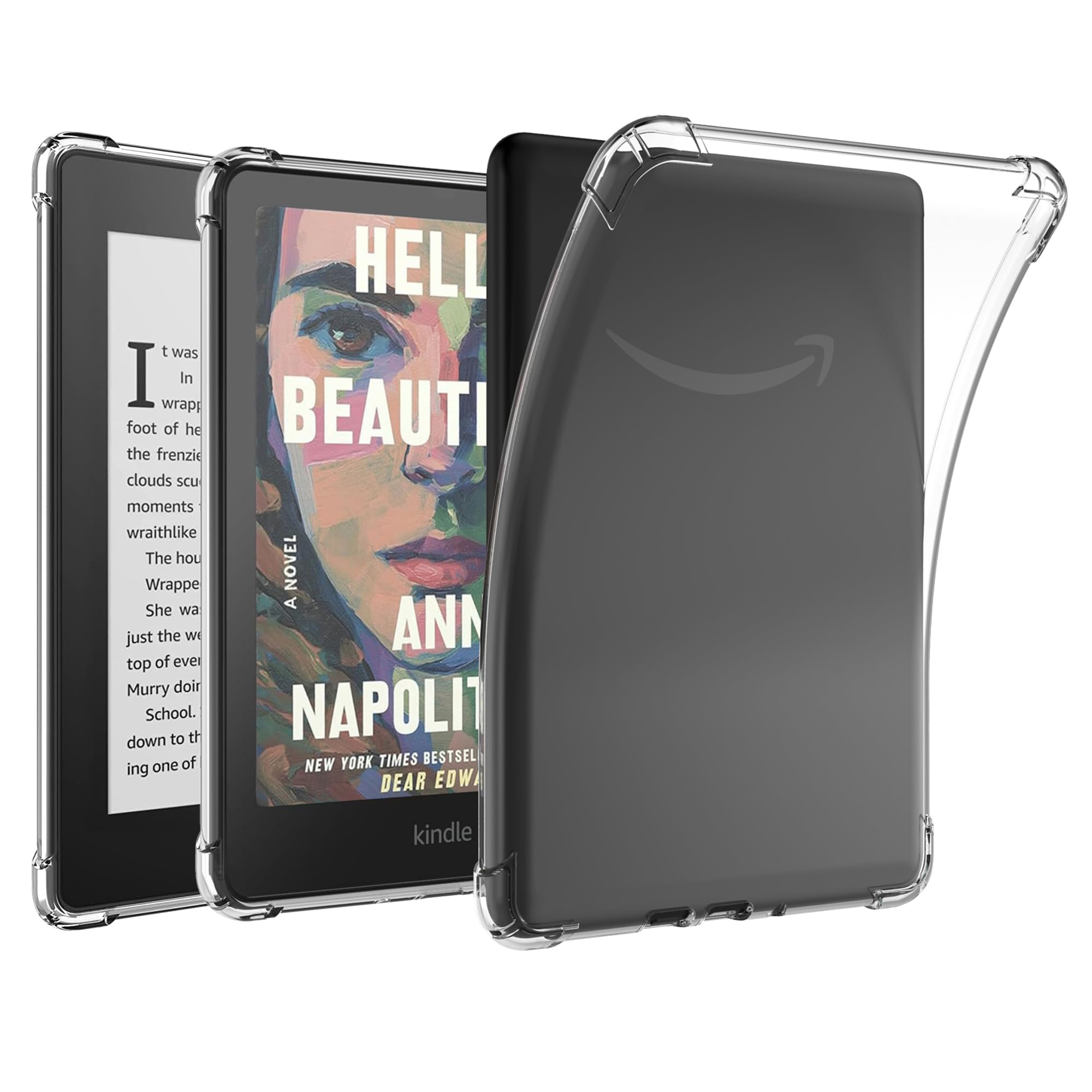 PEERTYA Clear Case for 7" Kindle Colorsoft Signature Edition 2024