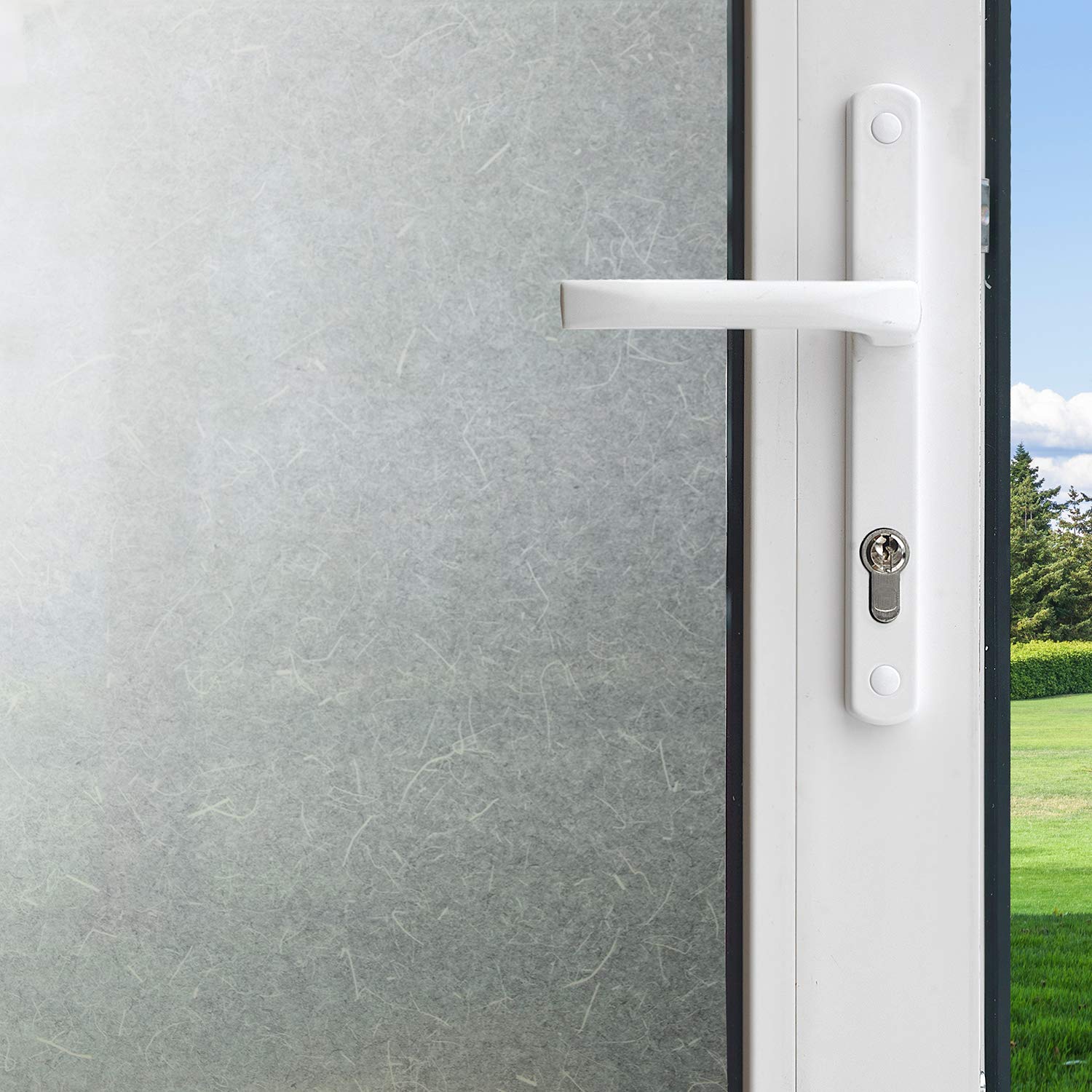 Gila Privacy Control Rice Paper Residential Window Film DIY Static Cling Easy Install 3ft x 6.5ft (36in x 78in) (19.5 sq ft)