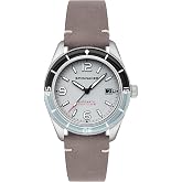 Spinnaker Fleuss Men's Automatic Dive Watch &ndash; Miyota 8215 Movement, 43mm Stainless Steel Case, 150m Water Resistant, Leather Strap, SP-5055