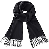 CALVIN & OLIVIA Ultra-Soft Cashmere Feel Scarf Winter Holiday Gift for Men & Women