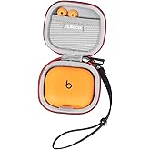 Hard Case for Powerbeats Pro 2 - RLSOCO Carrying Case for Beats Powerbeats Pro 2 Wireless Bluetooth Earbuds | Compact Design with YKK Zipper & Scratch Protection - Black (Case Only)