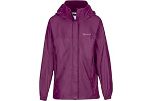 MARMOT Kid's Precip Eco Waterproof Rain Jacket - 100% Recycled, Breathable, Lightweight, Packable Raincoat