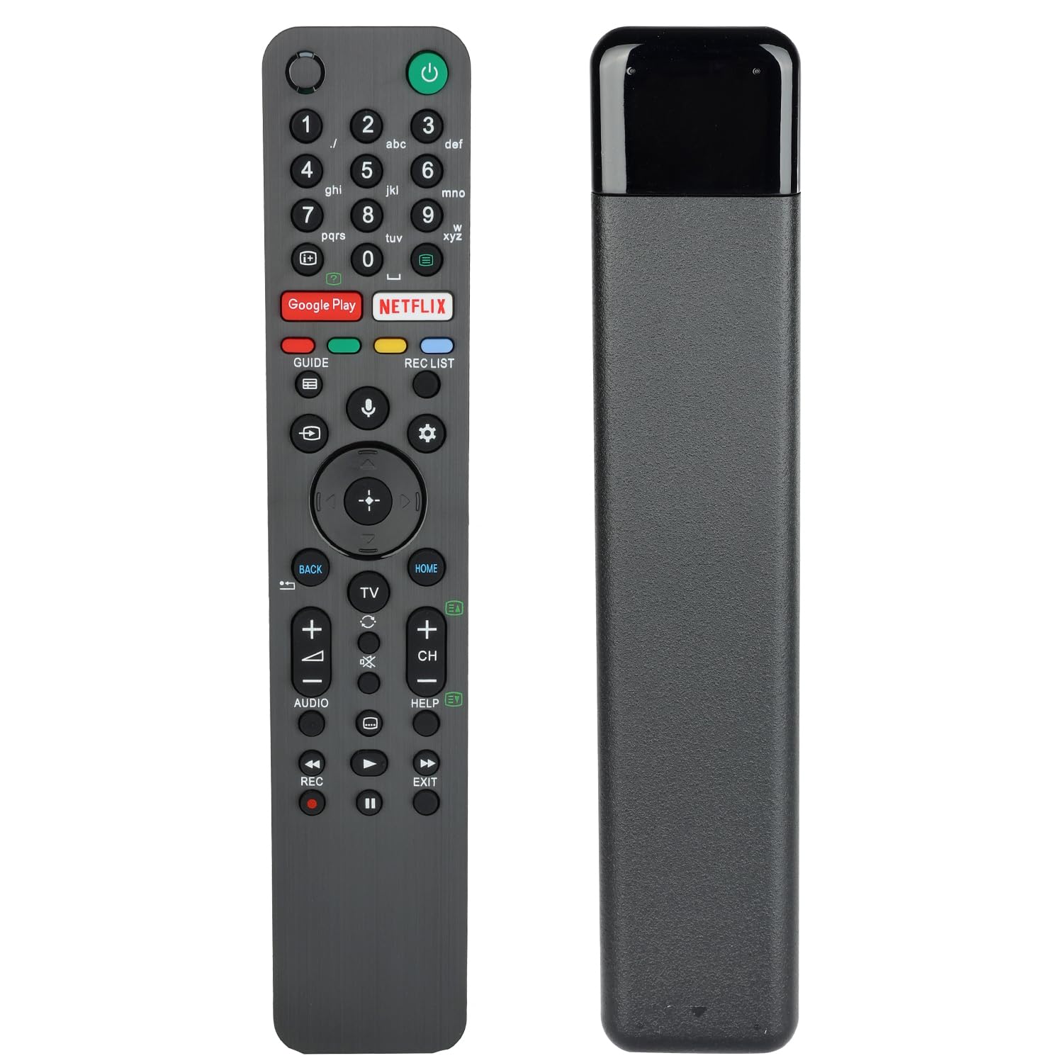 Voice Remote Control RMF-TX500E Compatible with Sony 4K HD TV KD-55AG9 KD-65AG9 KD-77AG9 KD-85ZG9 KD-75XH92 KD-85XH90 KD-49XH9505 KD-55XH9077 Replacement Controller with Google Play NETFLIX LIX