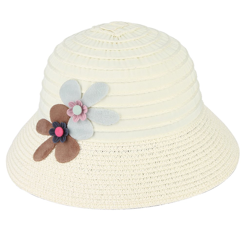 GEMVIE Chapeau De Soleil Bébé/Enfant Fille Taille 5054cm Capeline Anti