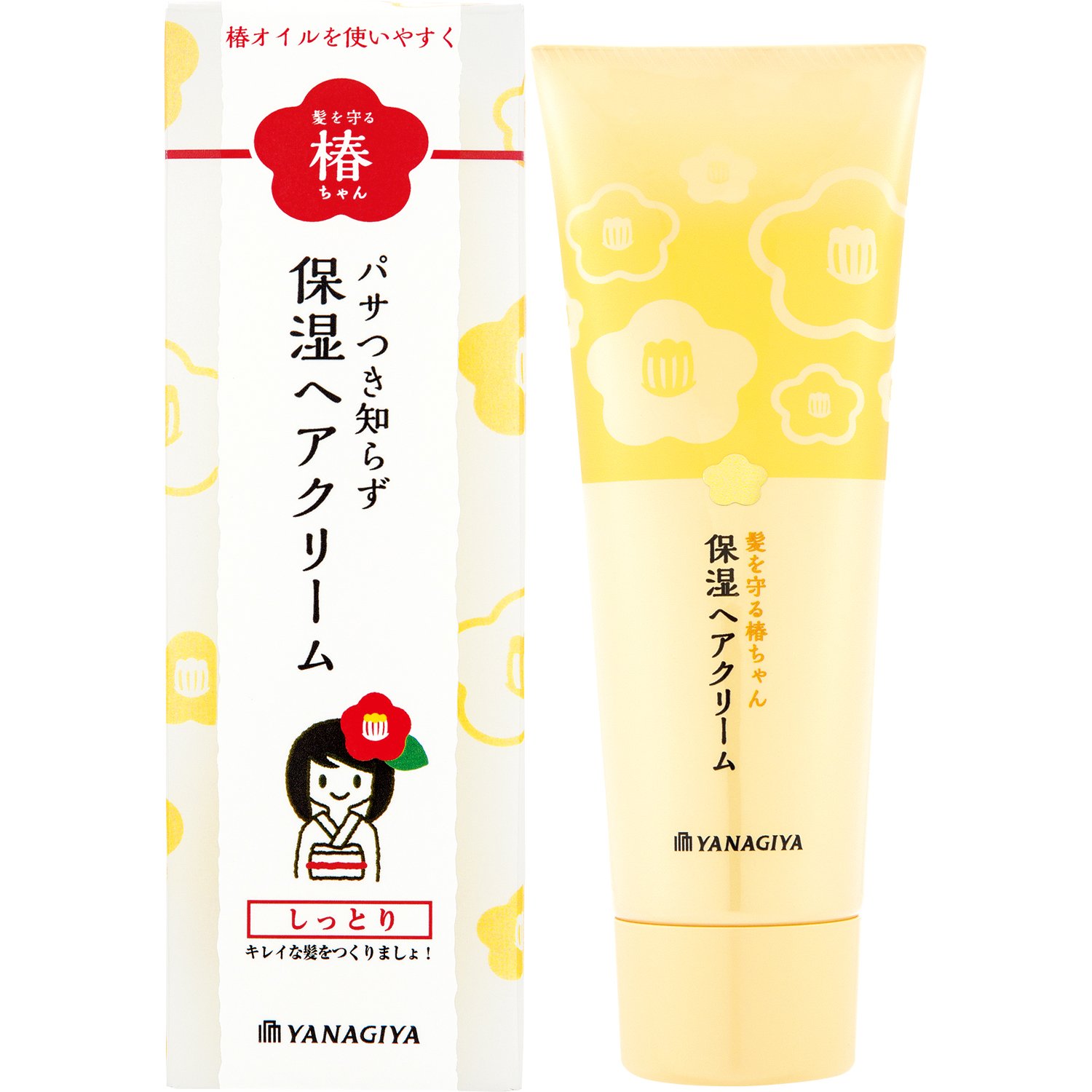 Tsubaki-chan moisturizing hair cream that protects hair