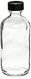 Wheaton W216813 Boston Round Bottle, Clear