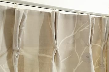 Amazon Laura Ashley ローラアシュレイ グレー ホワイト 厚地カーテン2枚組み 海外直営店輸入品 並行輸入品 カーテン オンライン通販