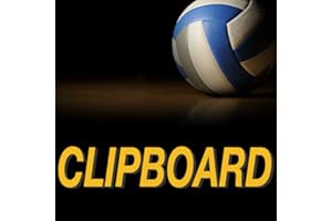 SoloStats Clipboard Volleyball
