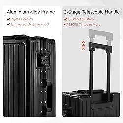 VentureVault Carry On Luggage 22x14x9 Airline