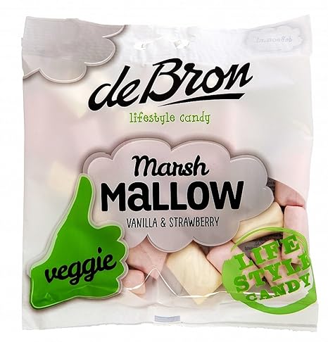De Bron, vegetarische Marshmallows, 1er Pack, (1x 75g)
