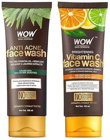 wow vitamin c face wash amazon