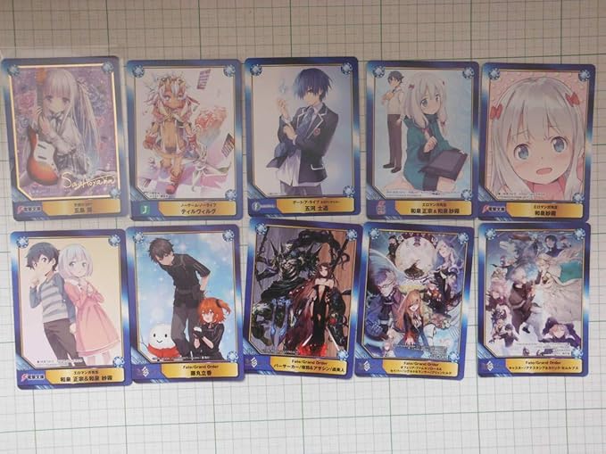 Amazon アニメイト A B T C カード トレカ ノゲノラ デートアライブ エロマンガ先生 天使の3p 他 10枚セット ホビーグッズ アニメ 萌えグッズ 通販