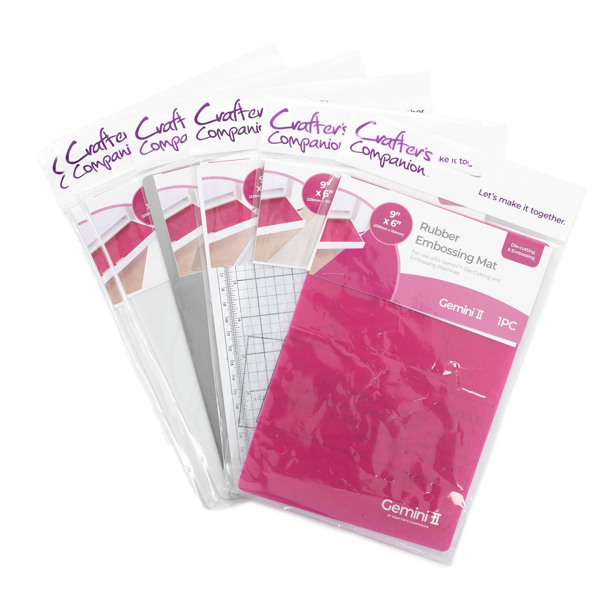 Gemini II Accessories 9" x 6" Replacement Plate Bundle - Includes All Plates Needed [GEMII9x6-PLATE-BUNDLE]