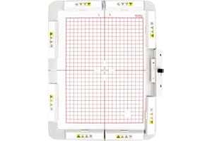 Brewland RE28B Magnetic Embroidery Hoop for Janome Memory Craft MC550E 500E 450E Elna Expressive 830 Machine, 7.9" x 11" (200