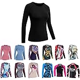 Roar Women MMA Rash Guard BJJ Grappling Training Rash Guard Long Sleeve No-Gi MMA Fight Gear Shirt