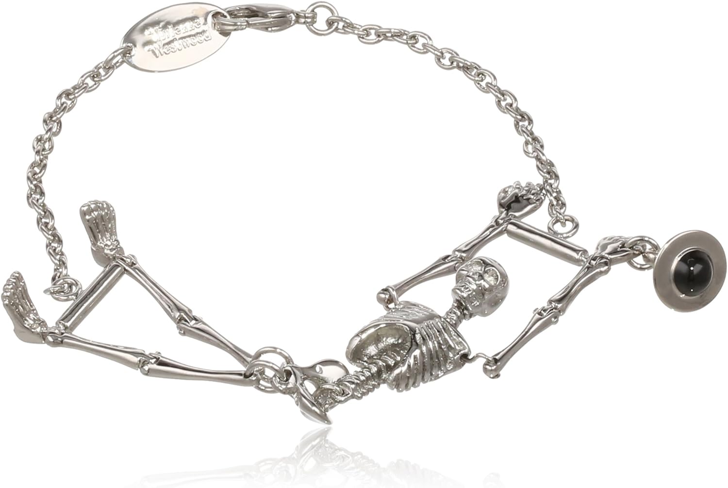 Vivienne Westwood Skeleton Palladium Colored Bracelet, 5