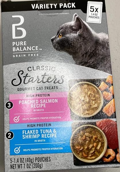 PURE BALANCE GRAIN FREE, CLASSIC STARTERS GOUMET CAT...