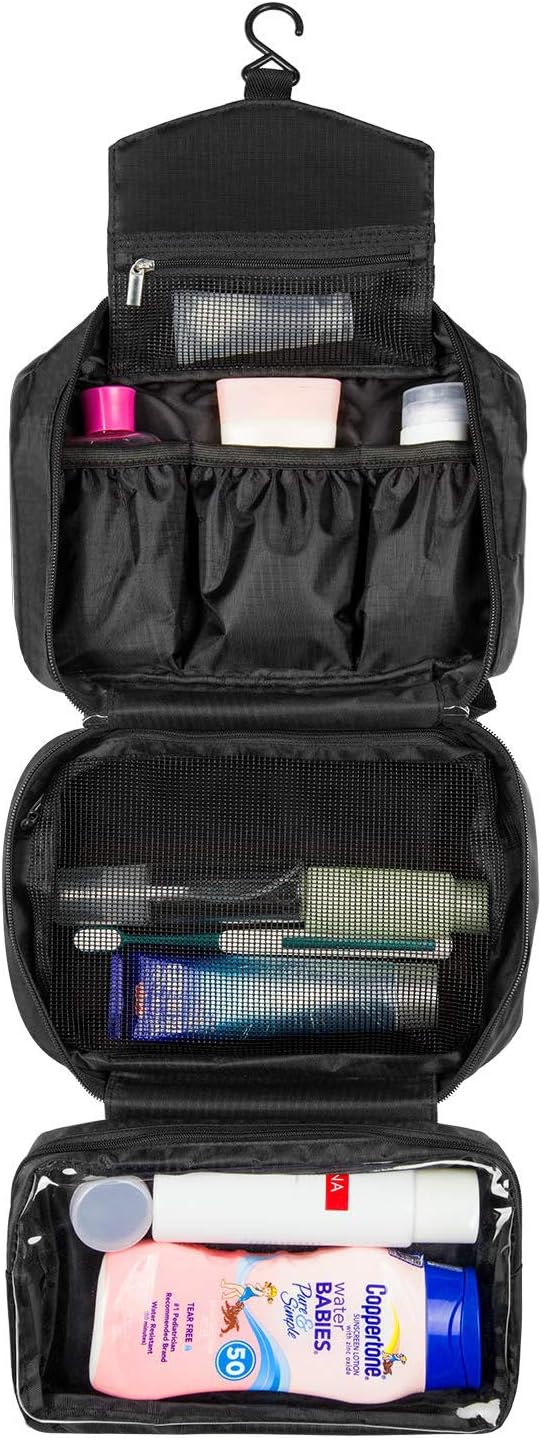 portable folding travel toiletry hanging wash bag, Waterproof Folding