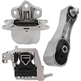 Rockplanet Front &amp; Rear Engine Mount Kit Motor Mount | Compatible with Mini Cooper Clubman Countryman, BMW X1 X2 M235i 228i Xdrive Rear &amp; Right Engine Mount Transmission