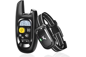 PEDONO Dog Shock Collar with Remote Control- [Newly Upgraded] Dog Training Collar for Small Medium Large Dogs, Electric Collar for Dogs Training Rechargeable, Waterproof E Collars with Shock-Lock Keypad