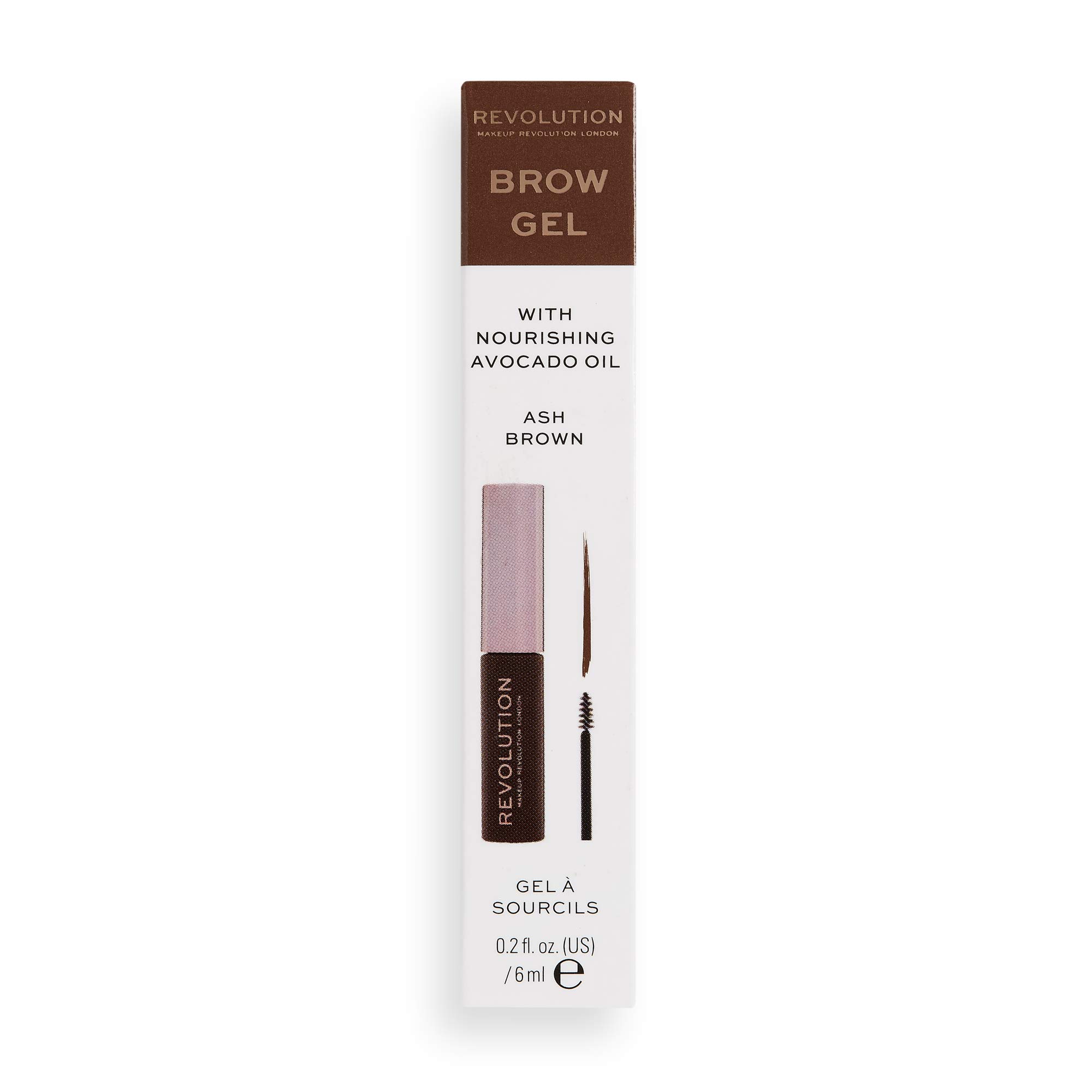 Revolution Beauty London Brow Gel Ash Brown