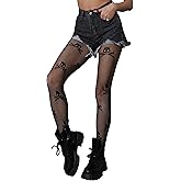 eTinwher Women's Lace Tights - Fishnet Stockings for women, Black Fishnet Tights for Party, Everyday, and Cosplay Wear