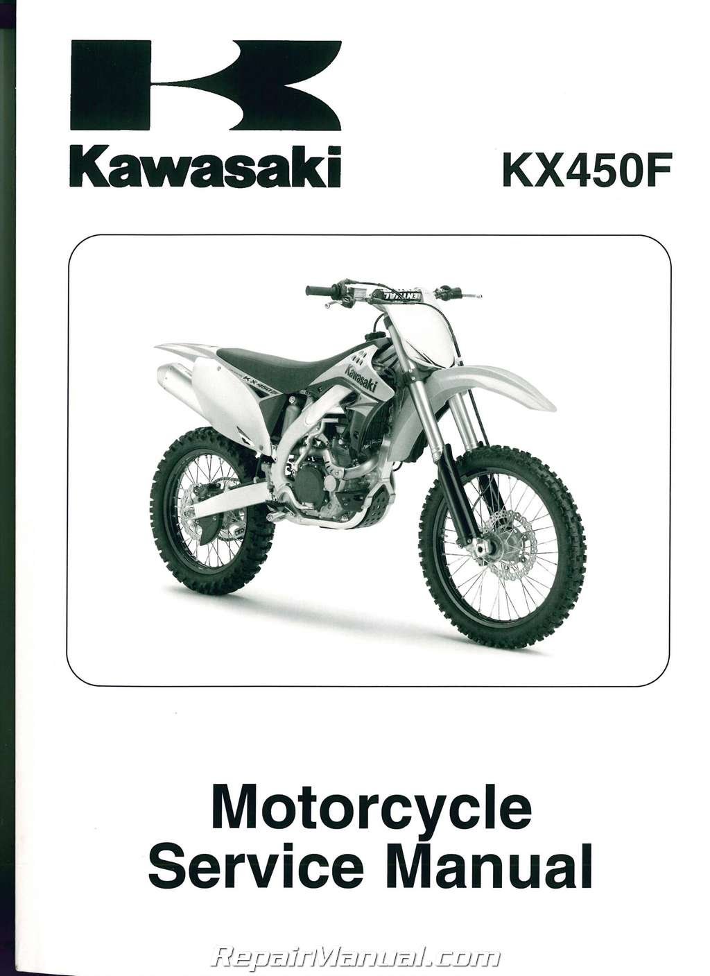 99924-1410-03 2009-2011 Kawasaki KX450F Motorcycle Service Manual Paperback  – 2004