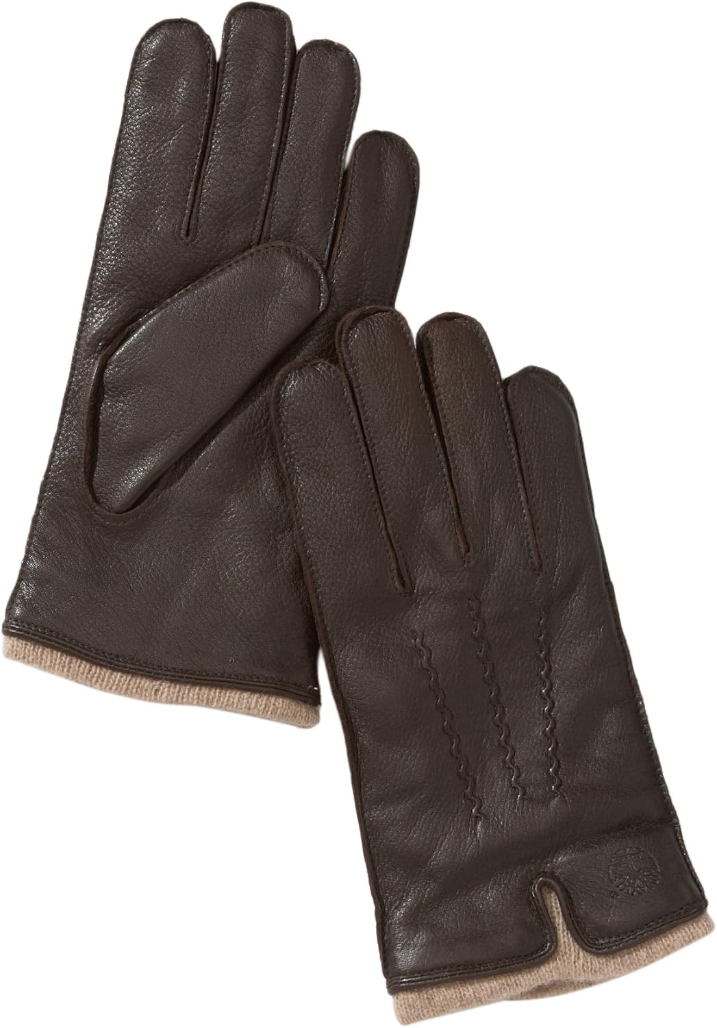 Timberland Men's leather glove Brown 10 Amazon.co.uk Clothing