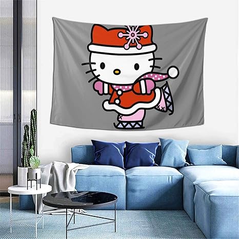 Amazon Co Jp ハローキティ 4 北欧ins風背景布 タペストリー 売れ行きがよい 壁掛け リビング かっこいい ベッドルーム 改造する タペストリー インテリア デコレーション 配置 おしゃれ飾り 壁紙 ホーム キッチン