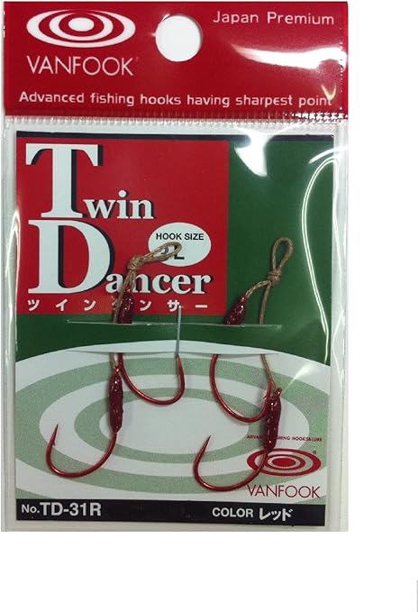 Red fishing hooks Clearance