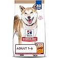 Hill's Science Diet Adult 1-6, Adult 1-6 Premium Nutrition, Dry Dog Food, No Corn, Wheat, Soy Chicken & Brown Rice, 30 lb Bag