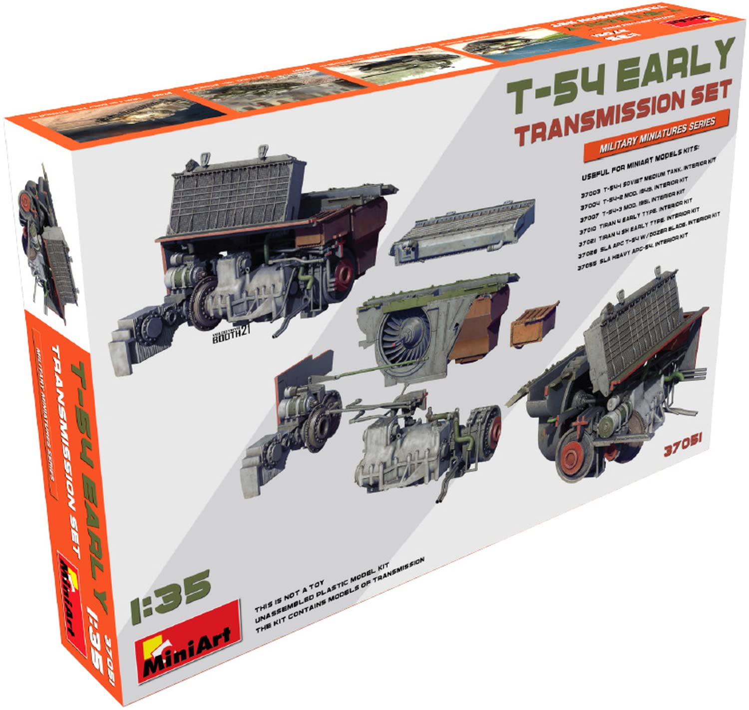 Miniart 1:35 - T-54 Early Transmission Set