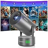 WISHOLY Projector with WiFi and Bluetooth, Mini