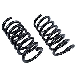 TRQ Rear Suspension Coil Spring Pair Set for