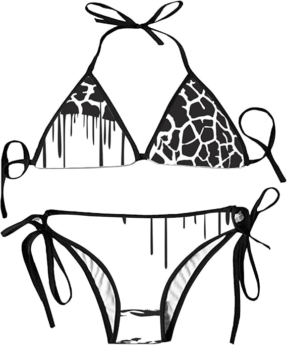 PlayA Conjunto de Bikini para Mujer, Ajustable, con Correa de Espagueti