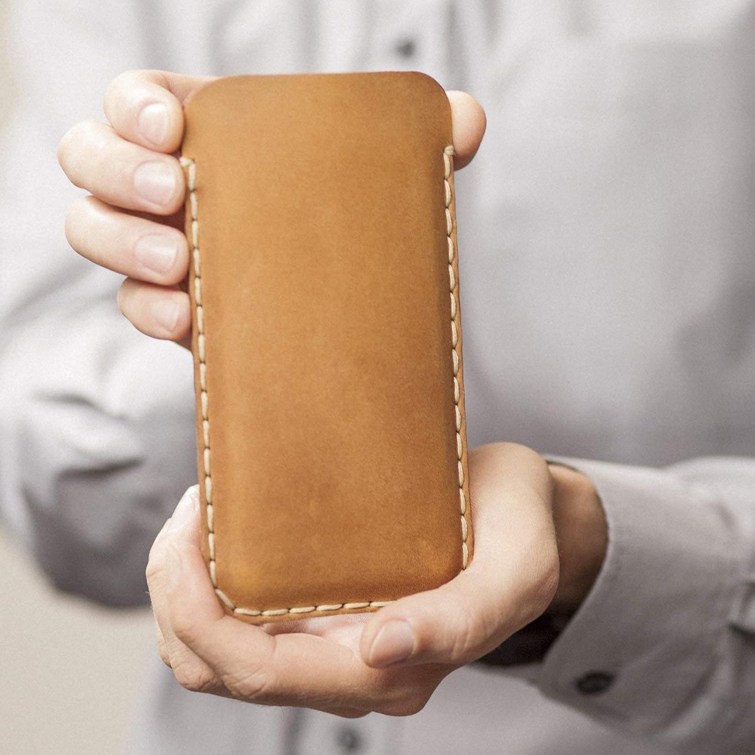 Leather case for iPhone 8 7 6s sleeve cover pouch Amazon.co.uk Handmade