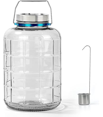 Amazon.com: 3 Gallon Italian Glass Carboy: Home & Kitchen