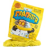 Mad Mattr 10oz Sensory Modeling Dough, Stretchy Playdough for Kids, Yellow | Never Dries Out, Mess-Free, Sticks to Itself Not Surfaces, Fine Motor Skills, Screen-Free, Ages 3+