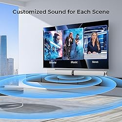 Assistrust Sound Bar for Smart TV, 80W Soundbar